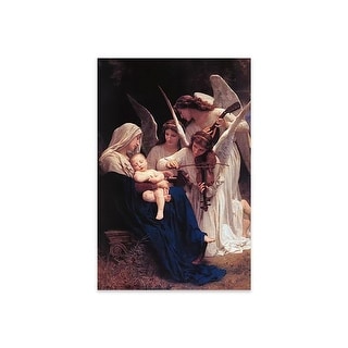 Song of The Angels Print On Acrylic Glass by William-Adolphe Bouguereau ...