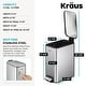 preview thumbnail 4 of 10, KRAUS WasteGuard 1.3 Gallon / 5 Liter Step Pedal Bathroom Trash Can