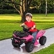 preview thumbnail 27 of 26, Kids ATV 4 Wheeler, 6V Ride on Toy Car for Toddlers Boys & Girls w/Music