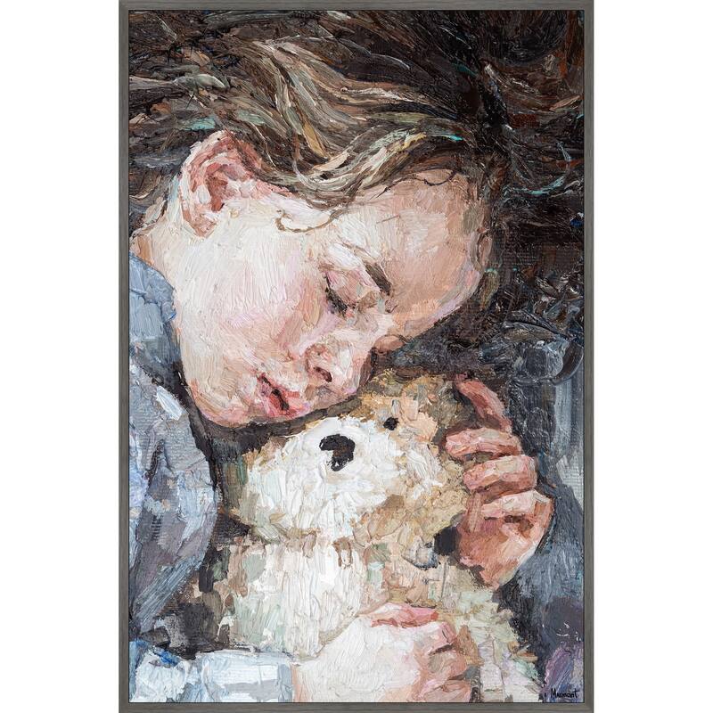 Mixed Feelings Floater Framed Print on Canvas