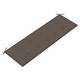 preview thumbnail 2 of 4, vidaXL Patio Bench with Cushion 61.8" Solid Acacia Wood - 61.8" x 17.7" x 32.4"