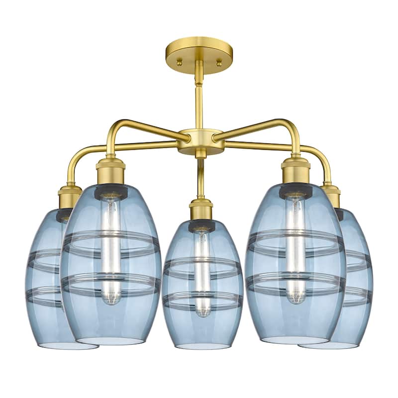 Innovations Lighting 516-5CR-14-24 Vaz Chandelier Vaz 5 Light 24" Wide