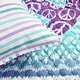preview thumbnail 6 of 6, Lush Decor Peace Ombre Reversible Quilt Set