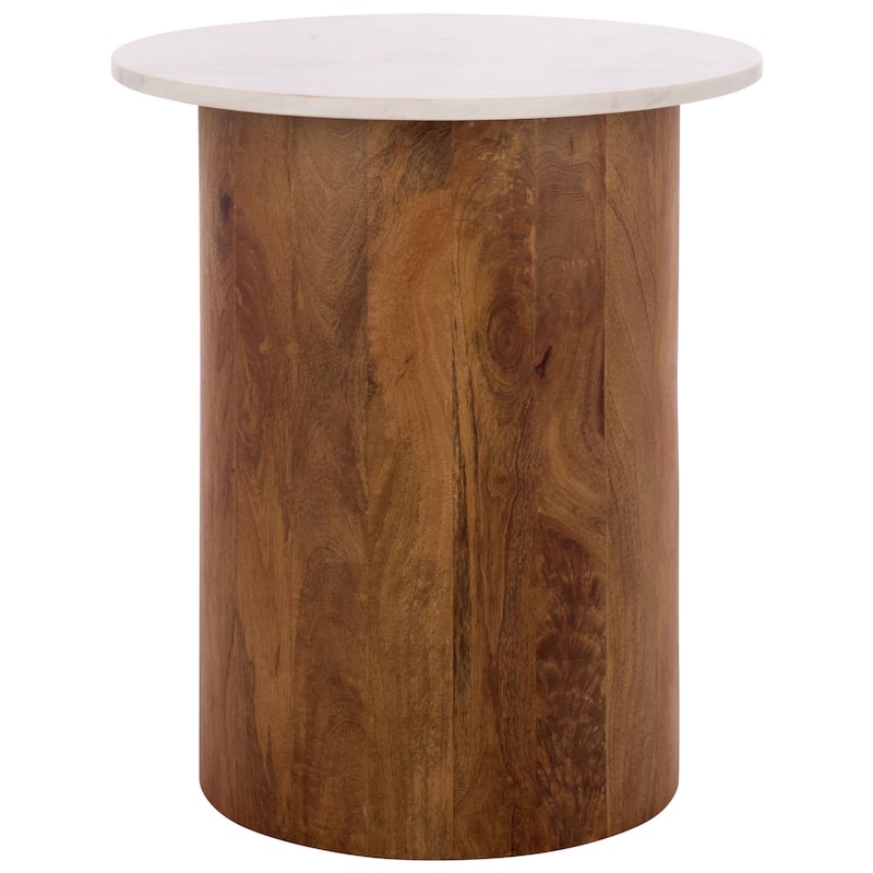 SAFAVIEH Home Kappie Round Accent Table - 19"W x 19"D x 22"H