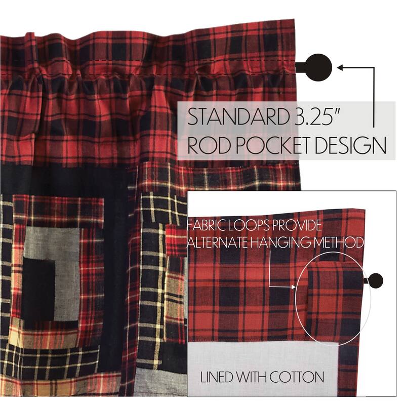 Cumberland Patchwork Valance