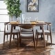 preview thumbnail 1 of 50, Francie Mid-century 5-piece Dining Set by Christopher Knight Home Grey
