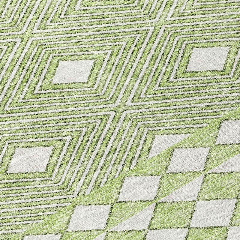Machine Washable Indoor/ Outdoor Chantille Boho Moroccan Rug