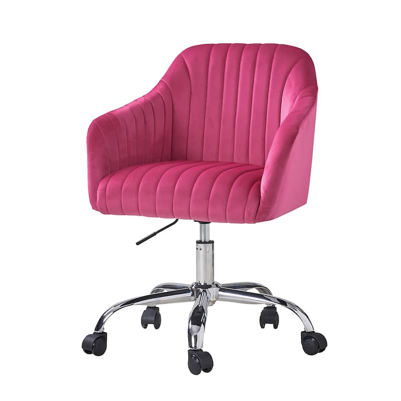 Gerhard Modern Velvet Task Chair - 360 Degree Swivel by HULALA HOME