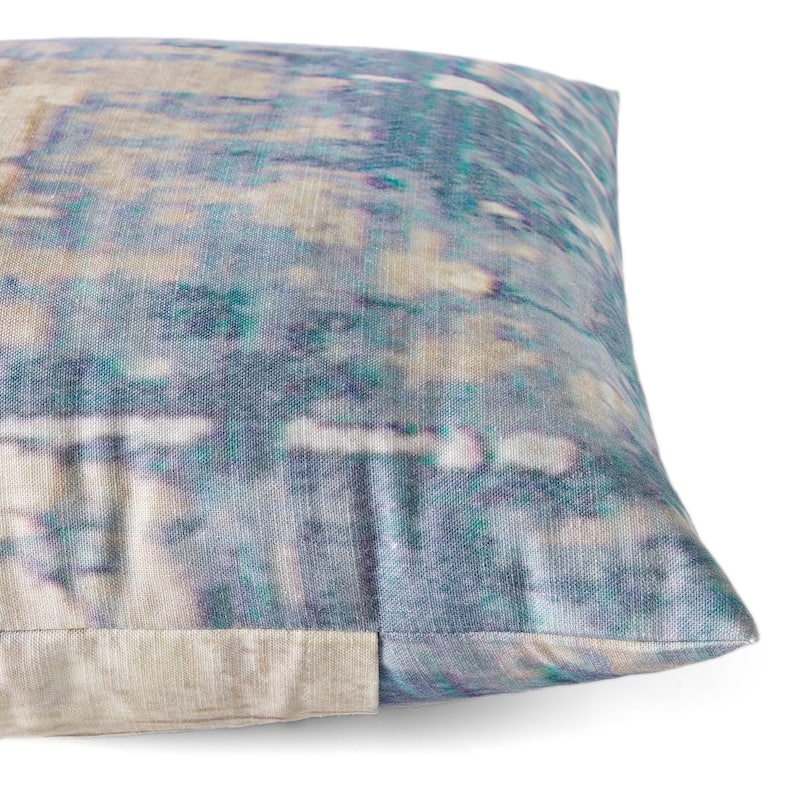 Exclusive Fabrics Printed Cotton Throw Pillow Covers 18 X 18 - Textured Decorative Pillow Covers (Set of 2)