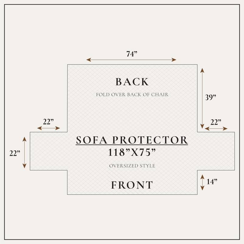 Velvet Sofa Cover Pet Furniture Protector