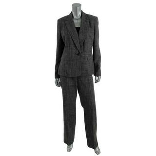 Tahari ASL Women's Black Pant Suit - 12325135 - Overstock.com Shopping ...