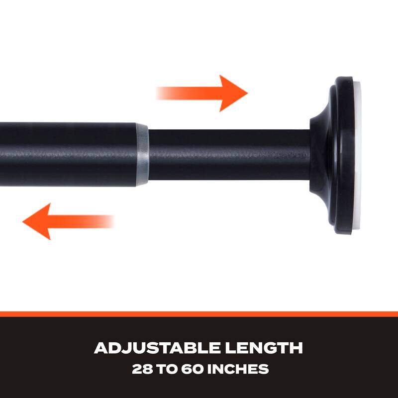 Sun Zero 5/8" Room Darkening Tension Rod - 28-60