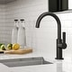 preview thumbnail 104 of 124, Kraus Oletto Single Handle 1-Hole Kitchen Bar Faucet