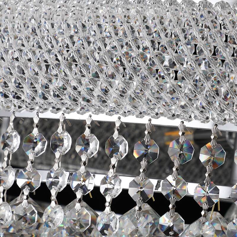 Crystal Chandelier Lighting for Dining Room Modern, Crystal Chandelier Ceiling Light French Empire Crystal Chandelier