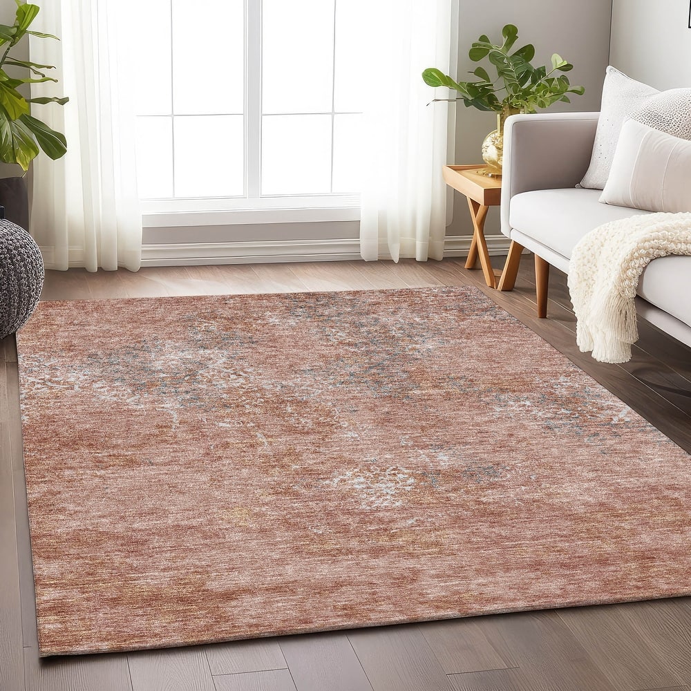 Premium Washable Super Soft Vintage Trellis Mayfield Rug