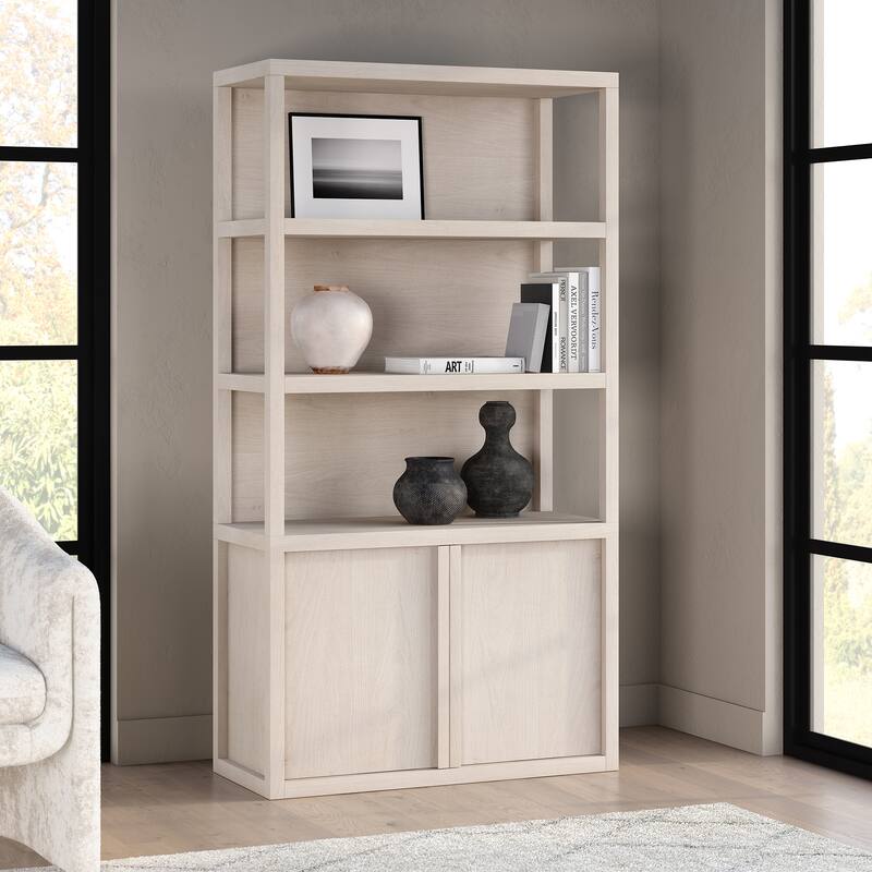 Savin 67.5" Tall Rectangular Bookcase - 67.5" Tall