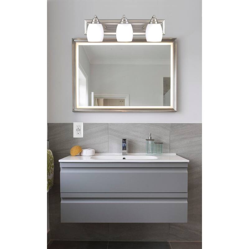 Canarm Griffin 3 Light 24" Wide Bathroom Vanity Light