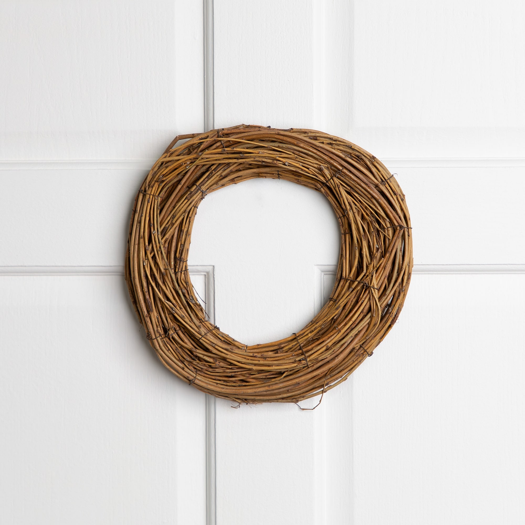 Twig and Natural Grapevine Artificial Wreath - 11"