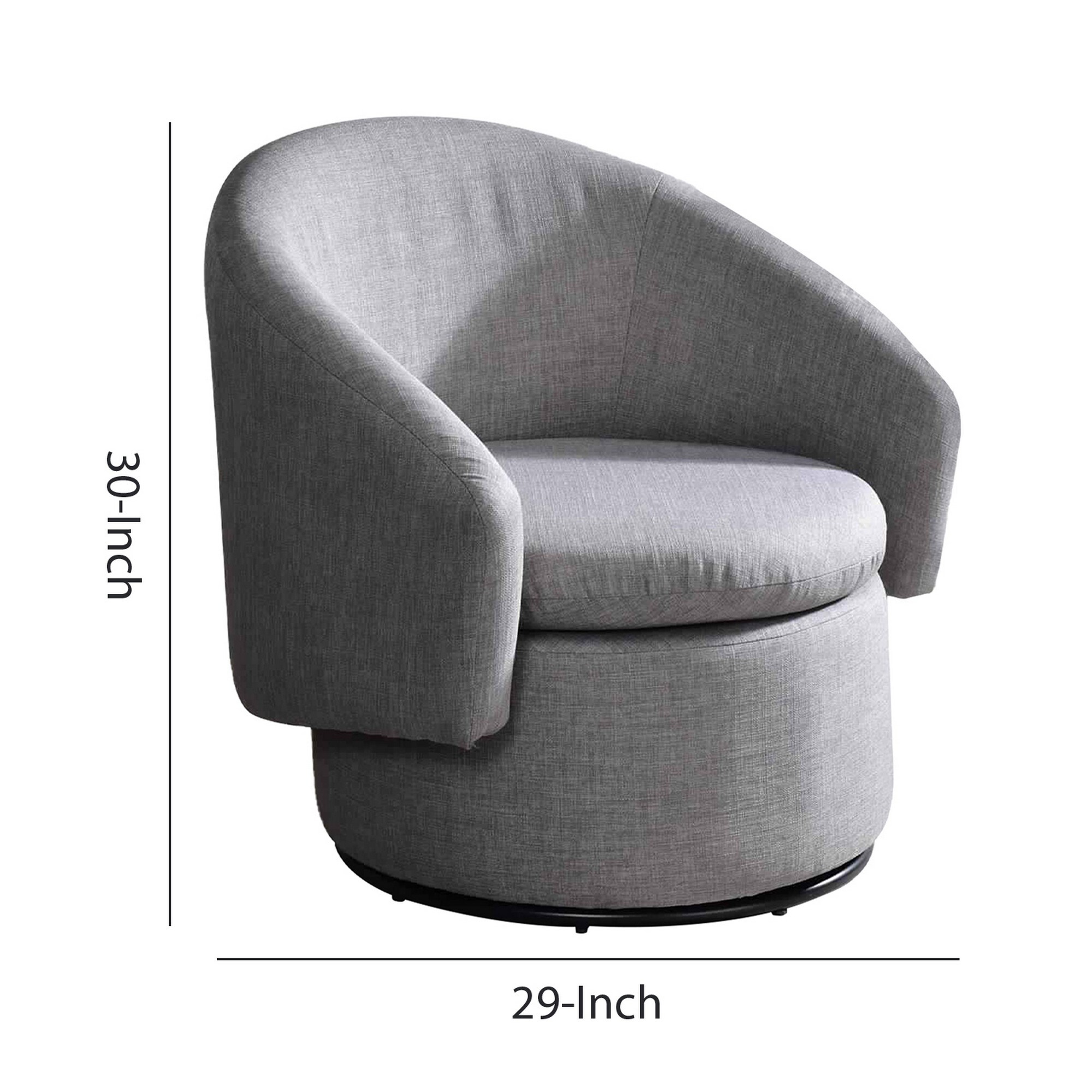 Curved Padded Back Accent Chair With Tubular Round Base Curved Padded Back Accent Chair With Tubular Round Base