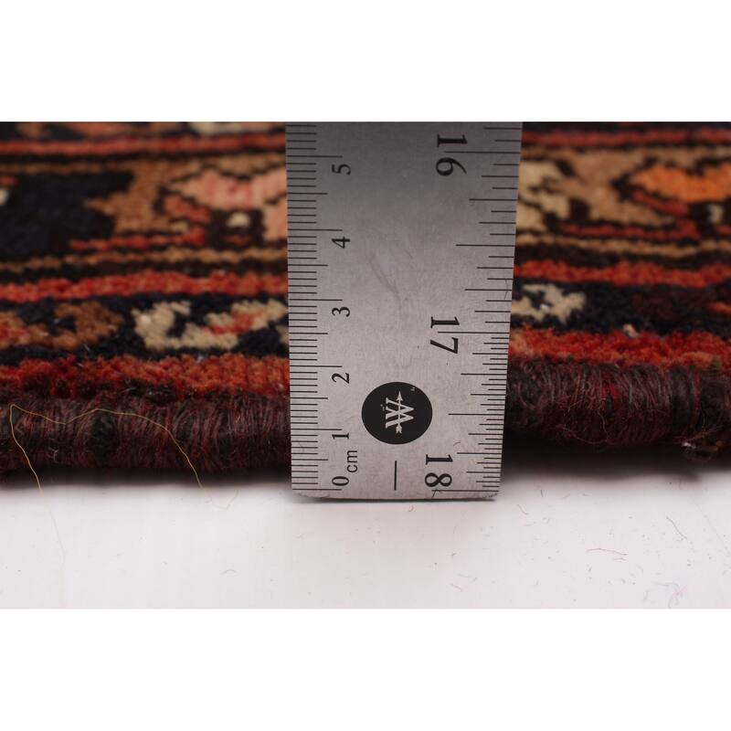 ECARPETGALLERY Hand-knotted Anadol Red Wool Rug - 3'6 x 9'6