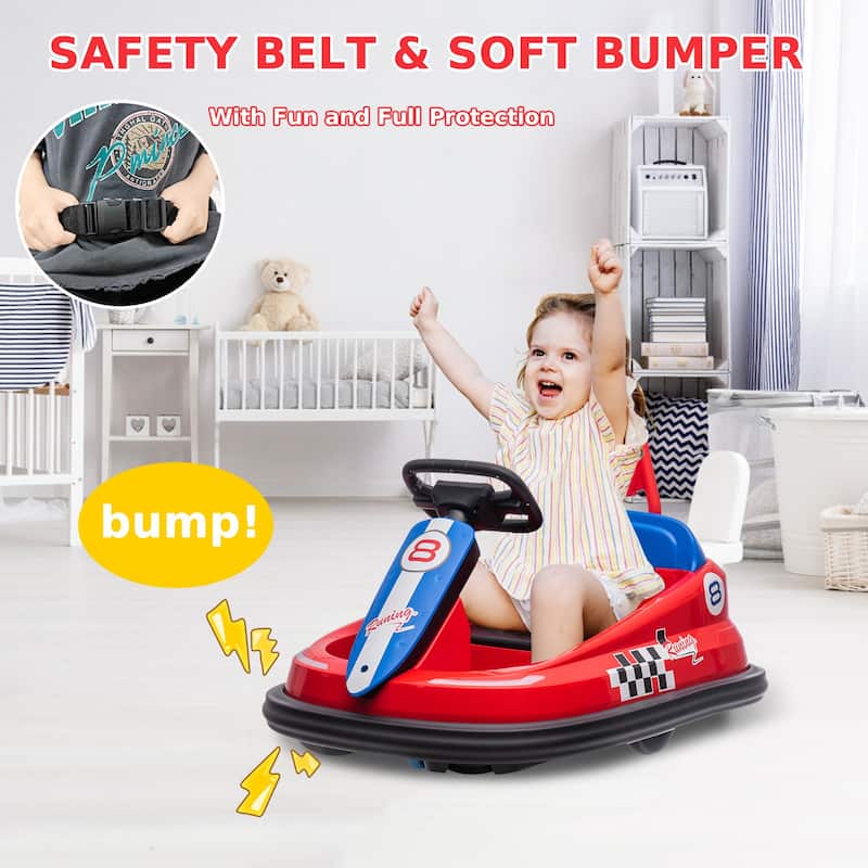 6V Bumper Car for Toddlers