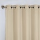preview thumbnail 66 of 129, Superior Solid Machine Washable Room Darkening Grommet Curtains, Set of 2