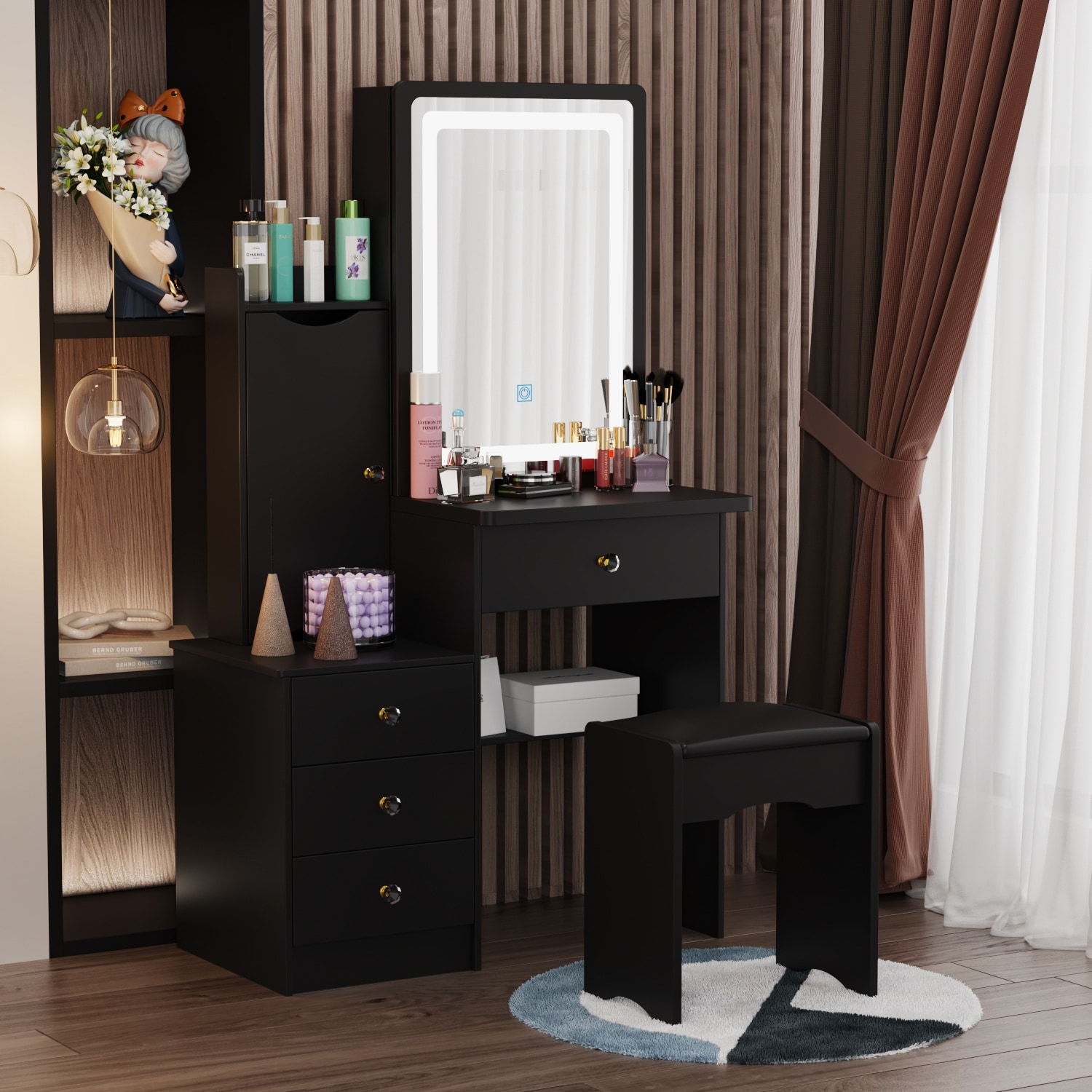 Makeup vanity mirror with lights for sale outlet