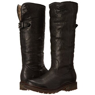 frye valerie shearling pull on