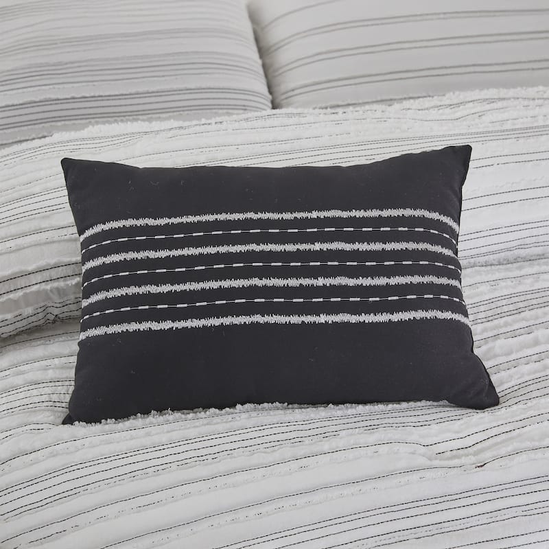 Modern Threads Dixie 5-Piece Jacquard Comforter Set with Shams and Decorative Pillows