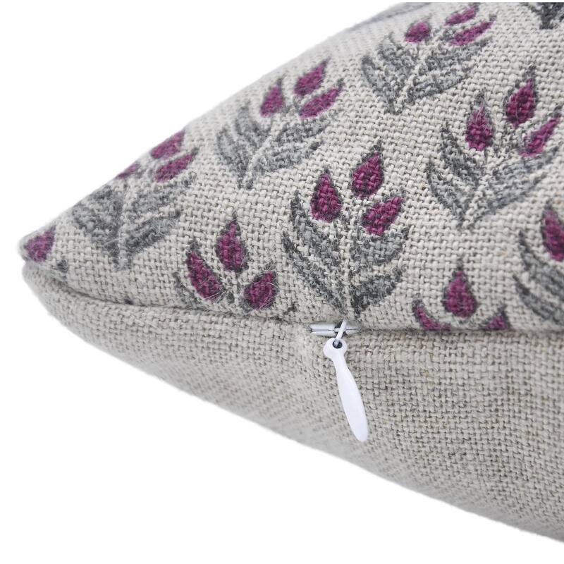 Fabdivine Linen Bohemian Block print pillow Cover