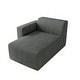 preview thumbnail 39 of 62, Modern No Assembly Required Sectional Chaise Lounge Side Sofa
