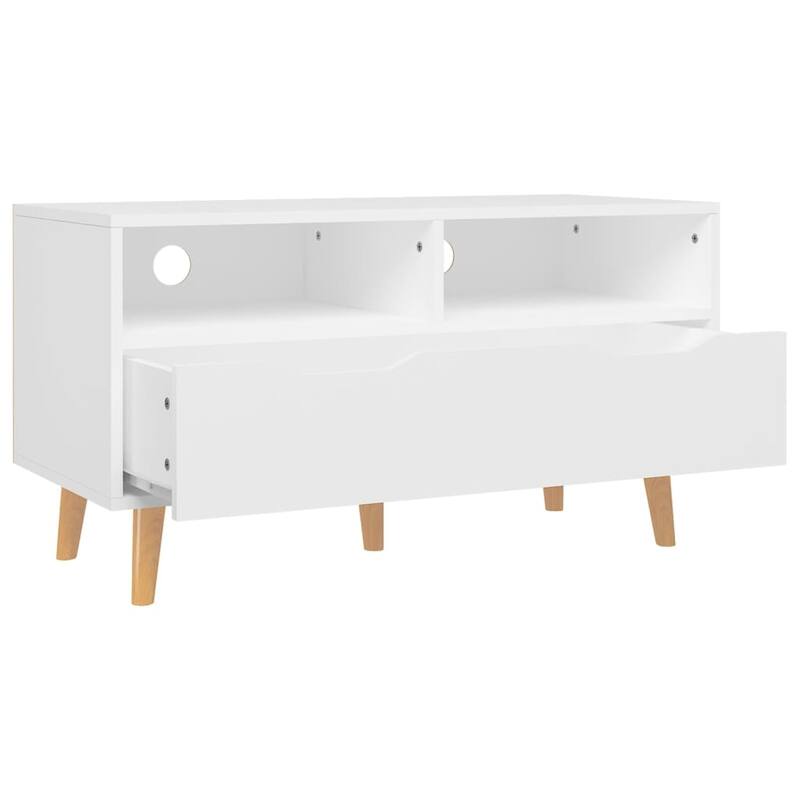 vidaXL TV Stand TV Console Sideboard TV Unit Home Media Unit Engineered Wood - 35.4" x 15.7" x 19.1"