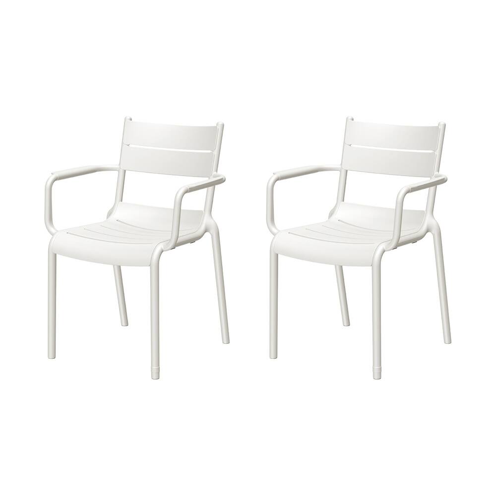 Naples Stackable Armchair, 2 Pcs