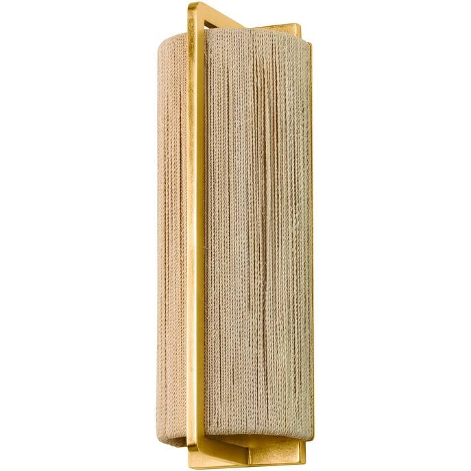 Hudson Valley Lighting 1631 Quebec 17" Tall Wall Sconce - Gold Leaf
