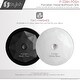 preview thumbnail 9 of 21, STYLISH 16 inch Round Vessel Porcelain Bathroom Sink - 16" x 16 x 5 1/2"