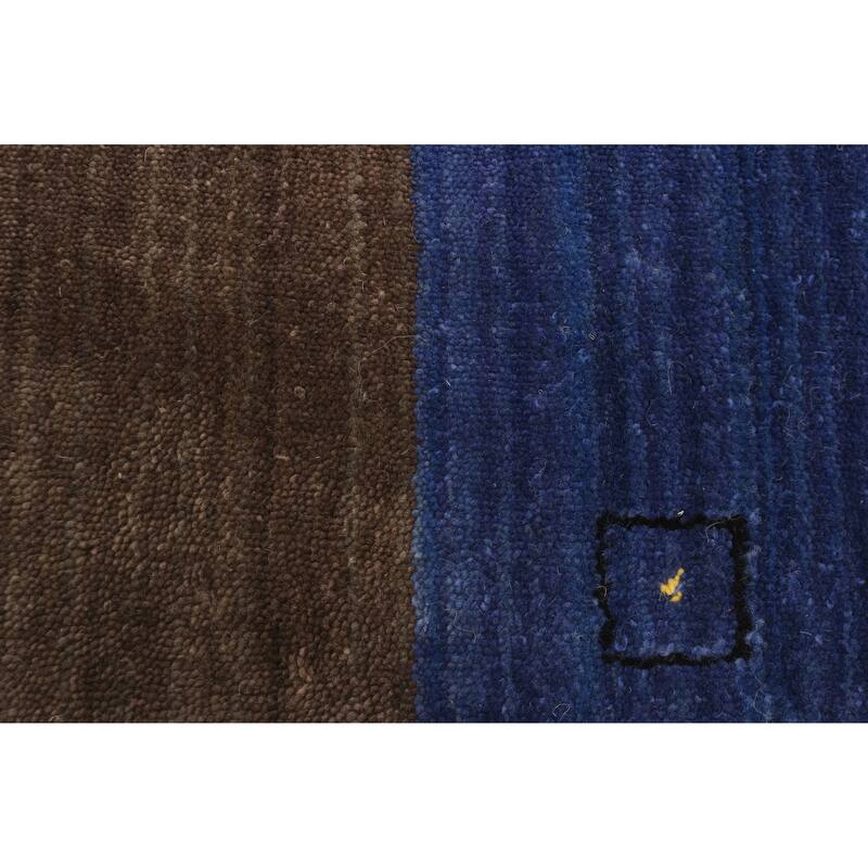 ECARPETGALLERY Hand Loomed Kashkuli Gabbeh Multi Color Wool Rug - 3'0 x 4'9