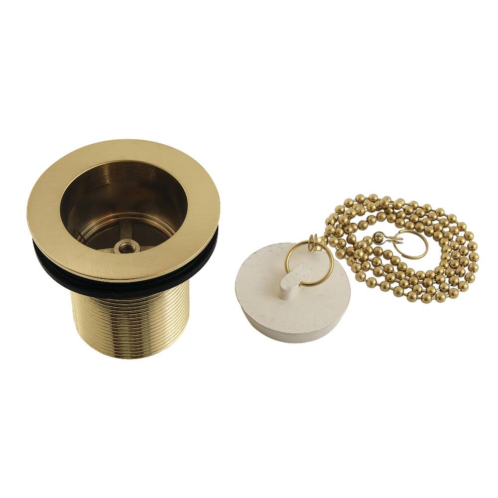 Made To Match 1-1/2-Inch Chain and Stopper Tub Drain with 2-Inch Body Thread