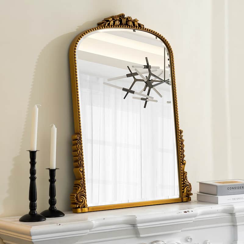 Traditional Baroque Arch Wall Mirror