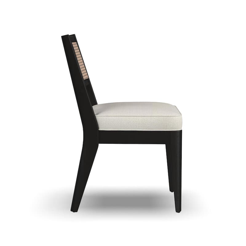 Brentwood Black Wood Dining Armless Chair by Homestyles - 19" x 33" x 21"