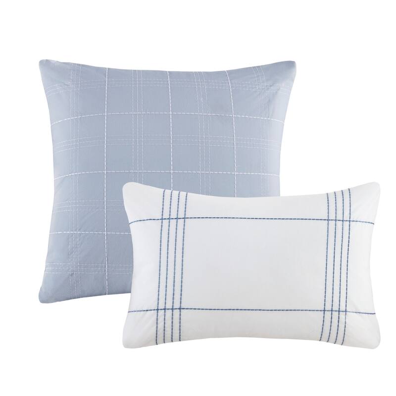 Harbor House Morgan 6 Piece Cotton Jacquard Oversized Comforter Set