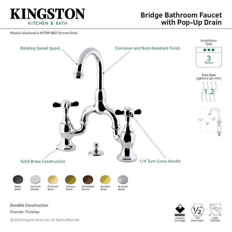 Essex Bridge Bathroom Faucet