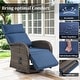 preview thumbnail 17 of 82, Pocassy Reclining Patio Chair with Adjustable Backrest