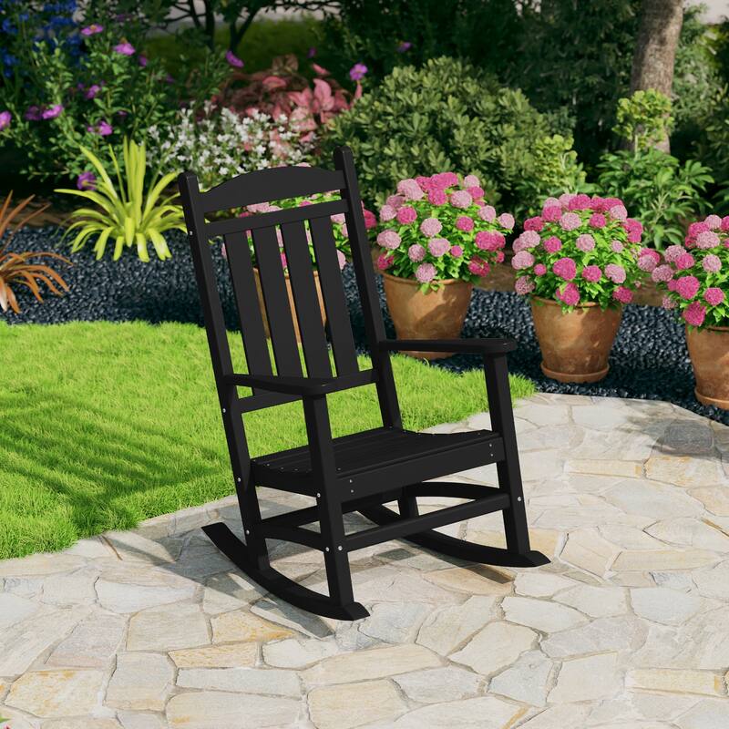 Laguna Hdpe All Weather Outdoor Patio Rocking Chair