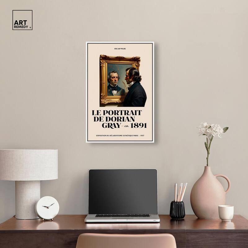 Decadent World of Dorian Gray Canvas by Art Remedy