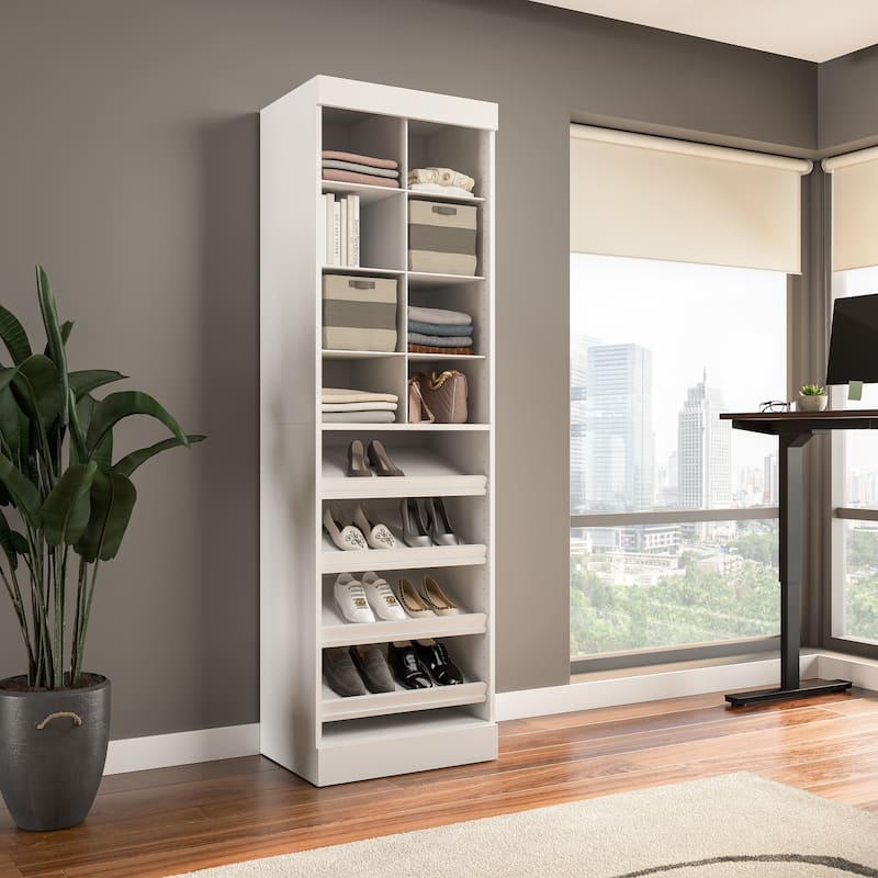 Pur 25W Closet Organizer by Bestar - White