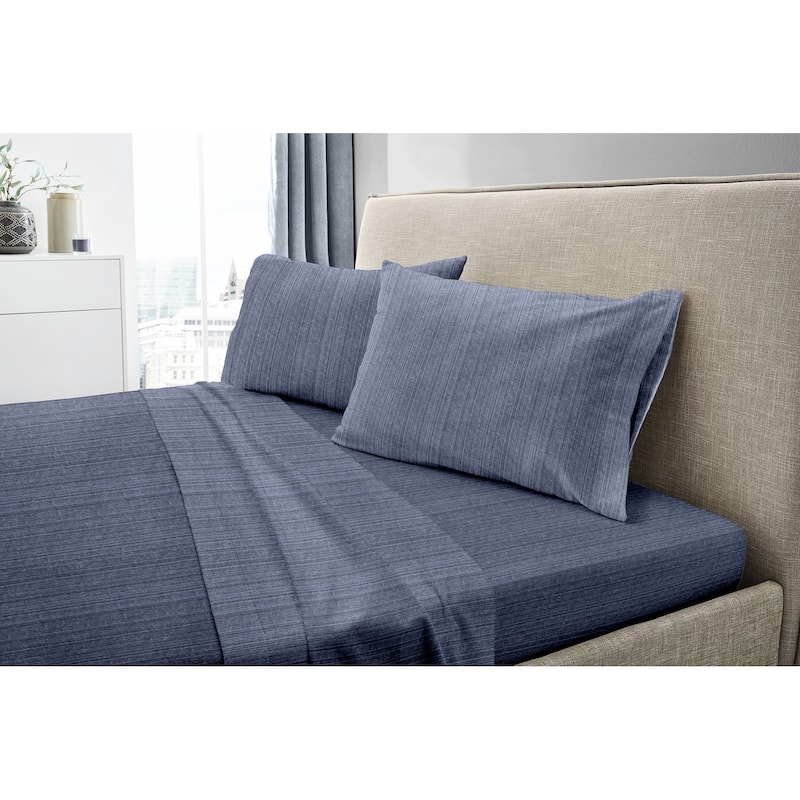 Dormisette Luxury German Flannel 6-Ounce Cotton Bed Sheet Set