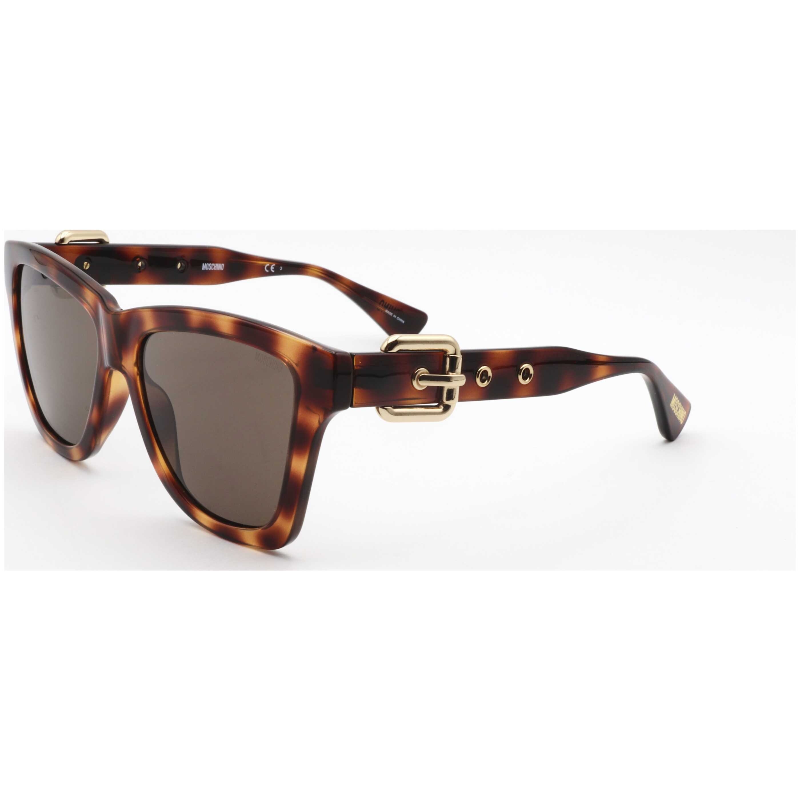 Moschino-Women's-54mm-Havana-