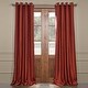 preview thumbnail 54 of 70, Exclusive Fabrics Grommet Blackout Faux Silk Taffeta 108-inch Curtain (1 Panel)