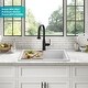 preview thumbnail 67 of 146, KRAUS Bellucci Workstation Topmount Drop-in Granite Kitchen Sink