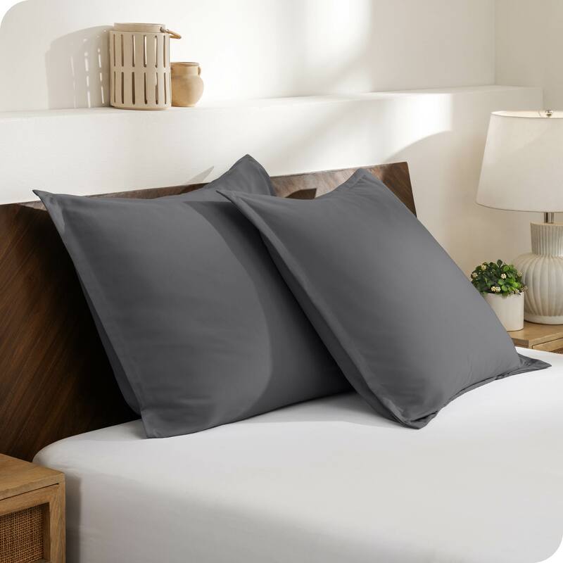 Bare Home Double Brushed Pillow Shams (Set of 2)